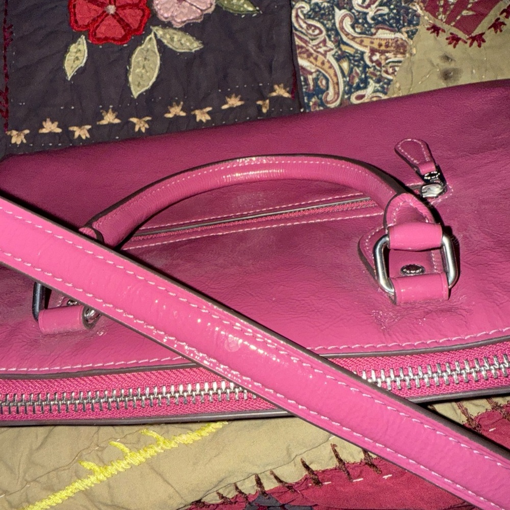 Coach Pink Crossbody Bag - Picture 7 of 16